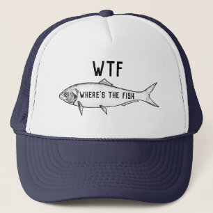 Wo ist der Fisch? Truckerkappe