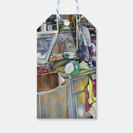 Wo ist der Fischkopf Curry? Singapur Geschenkanhänger (Vorderseite)