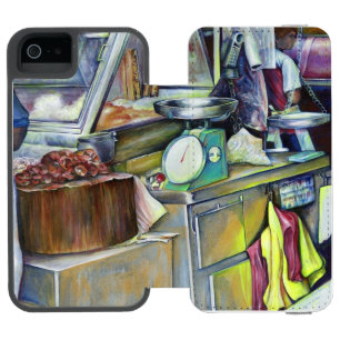 Wo ist der Fischkopf Curry? Singapur Incipio Watson™ iPhone 5 Geldbörsen Hülle