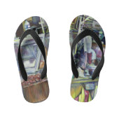 Wo ist der Fischkopf Curry? Singapur Kinderbadesandalen (Fußbett)