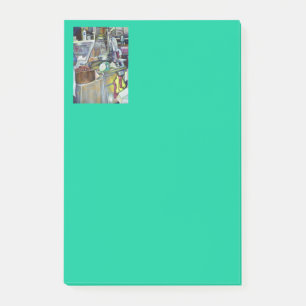 Wo ist der Fischkopf Curry?Singapur Post-it Klebezettel