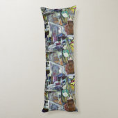 Wo ist der Fischkopf Curry? Singapur Seitenschläferkissen (Rückseite (Vertikal))