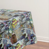 Wo ist der Fischkopf Curry?Singapur Tischdecke (Beispiel)