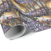 Wo ist der Frauenwasserschrank?Budapest Geschenkpapier (Rolleneckpunkt)