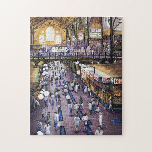 Wo ist der Frauenwasserschrank?Budapest Puzzle (Vertikal)