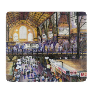 Wo ist der Frauenwasserschrank?Budapest Schneidebrett