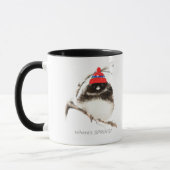 Wo ist der Frühlingsfunny Sarcastic Watercolor Jun Tasse (Links)