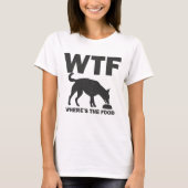 Wo ist der Hund? T-Shirt (Vorderseite)