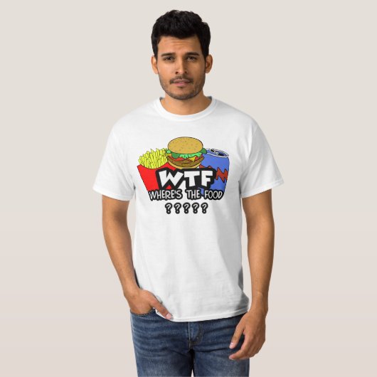 Wo ist der Hunger? T-Shirt (Vorne ganz)