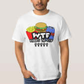 Wo ist der Hunger? T-Shirt (Vorderseite)
