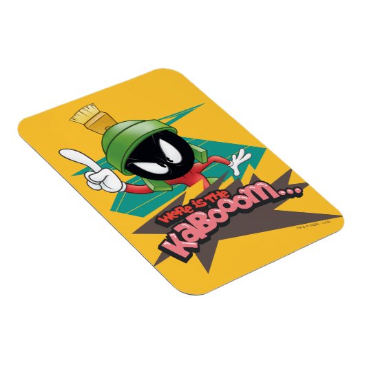 "Wo ist der Kaboom?" MARVIN THE MARTIAN™ Points Magnet (Rechte Seite)