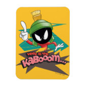 "Wo ist der Kaboom?" MARVIN THE MARTIAN™ Points Magnet (Vertikal)