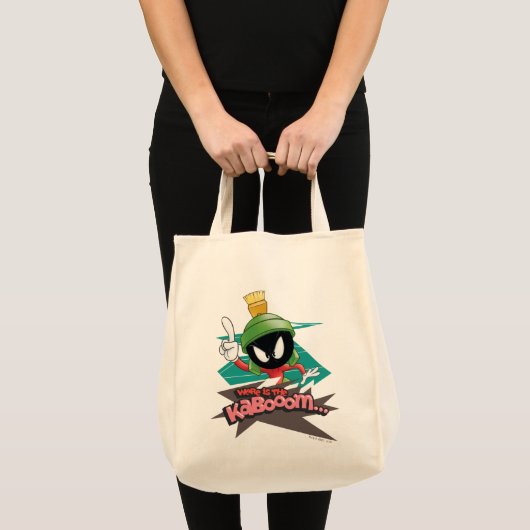 "Wo ist der Kaboom?" MARVIN THE MARTIAN™ Points Tragetasche (Vorderseite (Produkt))
