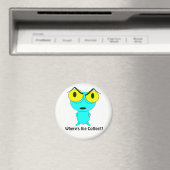 Wo ist der Kaffee, Alien Cartoon Magnet (In Situ (Geschirrspüler))