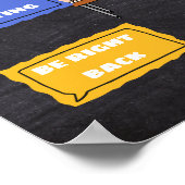 Wo ist der Schulkrankenhaus? Schild Regenbogen (Ecke)