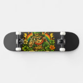 Wo ist der Topf Lustiger Glücklicher St. Patrick's Skateboard (Horizontal)