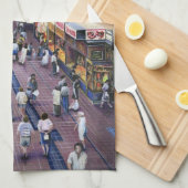 Wo ist der Wasserschrank?Budapest Handtuch (Viertel Falte)