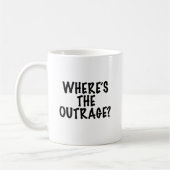 Wo ist der Zorn? Kaffeetasse (Links)