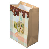 Wo ist der Zuckerguss? Geschenktüte (Rückseite Schrägansicht)