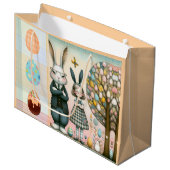 Wo ist der Zuckerguss? Geschenktüte (Vorderseite Schrägansicht)