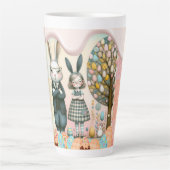 Wo ist der Zuckerguss Latte Tasse? Milchtasse (Vorderseite)