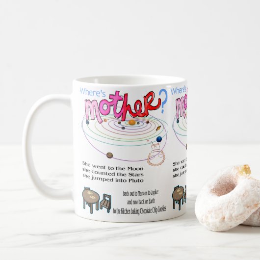 Wo ist die besondere Tasse der Mutter Mama? (Mit Donut)