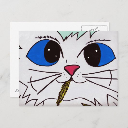 WO IST DIE BIRDIE? POSTKARTE (Vorne/Hinten)