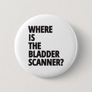 Wo ist die Blase Scanner?   Funny Medical Button