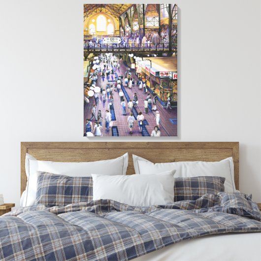 Wo ist die Frauenwasserklammer? Budapest Leinwanddruck (Insitu (Schlafzimmer))