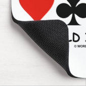Wo ist die Hand, die du im Gebot gehalten hast? Mousepad (Ecke)