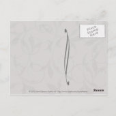 Wo ist die Justiz-Gotik-Postkarte? Postkarte (Rückseite)