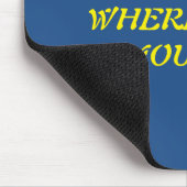 Wo ist die Maus? Mousepad (Ecke)