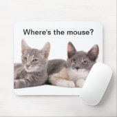 Wo ist die Maus? Niedliches Mousepad (Mit Mouse)