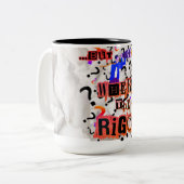 Wo ist die Rigor-Tasse? Zweifarbige Tasse (Vorderseite Links)