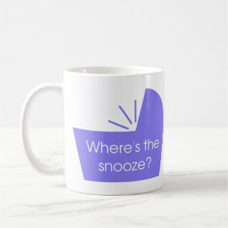Wo ist die Schlummertaste? Kaffeetasse