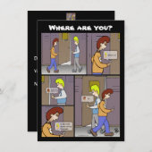 Wo ist die schwarze Flatcard? (Vorne/Hinten)