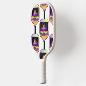 Wo ist die Sonne Pickleball Schläger (Links)