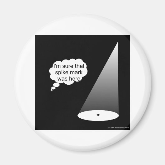 Wo ist die Spike Mark? Magnet (Vorne)