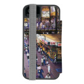 Wo ist die Wasserklammer? Budapest Incipio iPhone Geldbeutel-Hülle (Folio Rückseite)