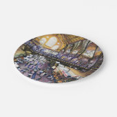 Wo ist die Wasserklammer? Budapest Pappteller (Schrägansicht)