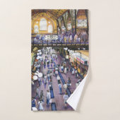 Wo ist die Wasserklammer der Frau? Budapest Badhandtuch Set (Handtuch)