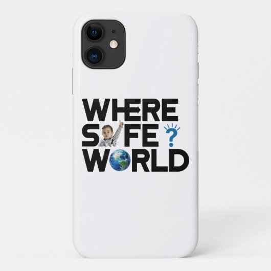 Wo ist die Welt sicher? Wir wollte Freiheit und Fr Case-Mate iPhone Hülle (Rückseite)