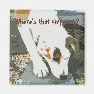 Wo ist dieser Chipmunk? Magnet
