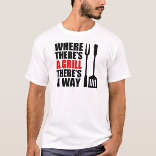 Wo ist ein Grill? T-Shirt