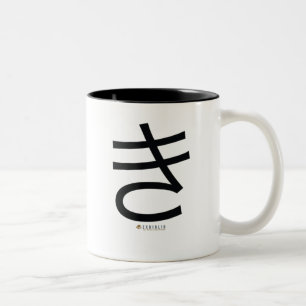 Wo ist Ihr Qi™? Zweifarbige Tasse