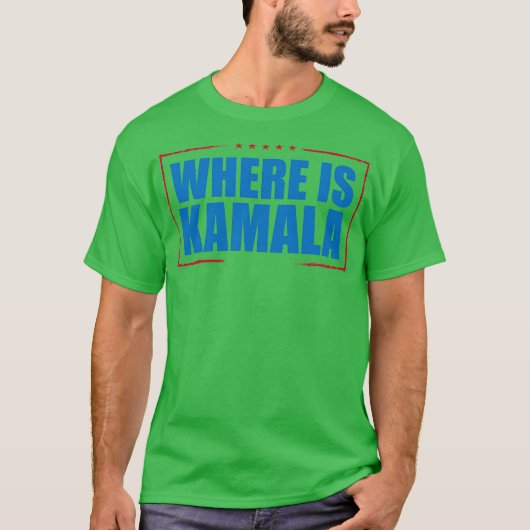 Wo ist Kamala T-Shirt (Vorderseite)