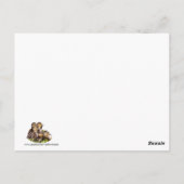 Wo ist Mama? Postkarte (Rückseite)