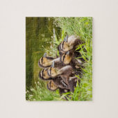 Wo ist Mama? Puzzle (Vertikal)