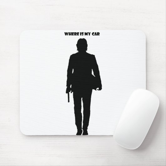 Wo ist mein Auto? Mousepad (Mit Mouse)