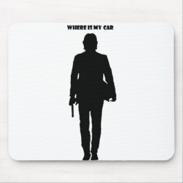 Wo ist mein Auto? Mousepad